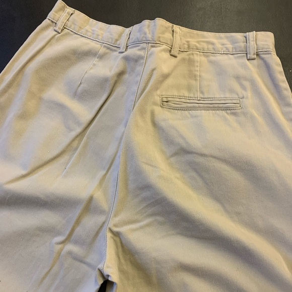 Pleated Khaki Slacks Size 10 Regular Old Navy - Picture 2 of 5